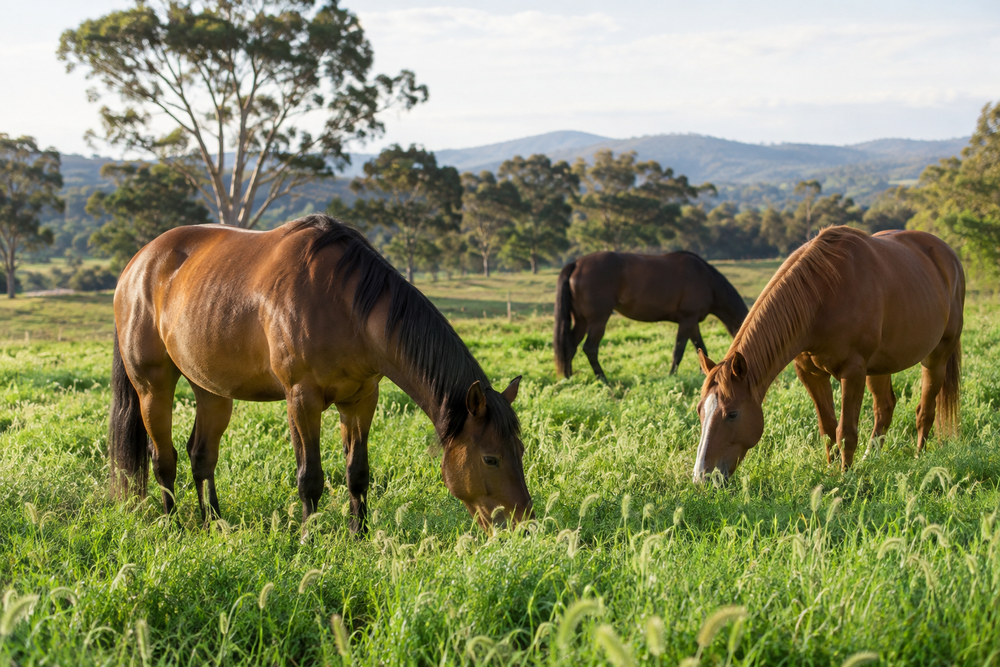 Oxalate Grasses and Calcium Deficiency in Horses
