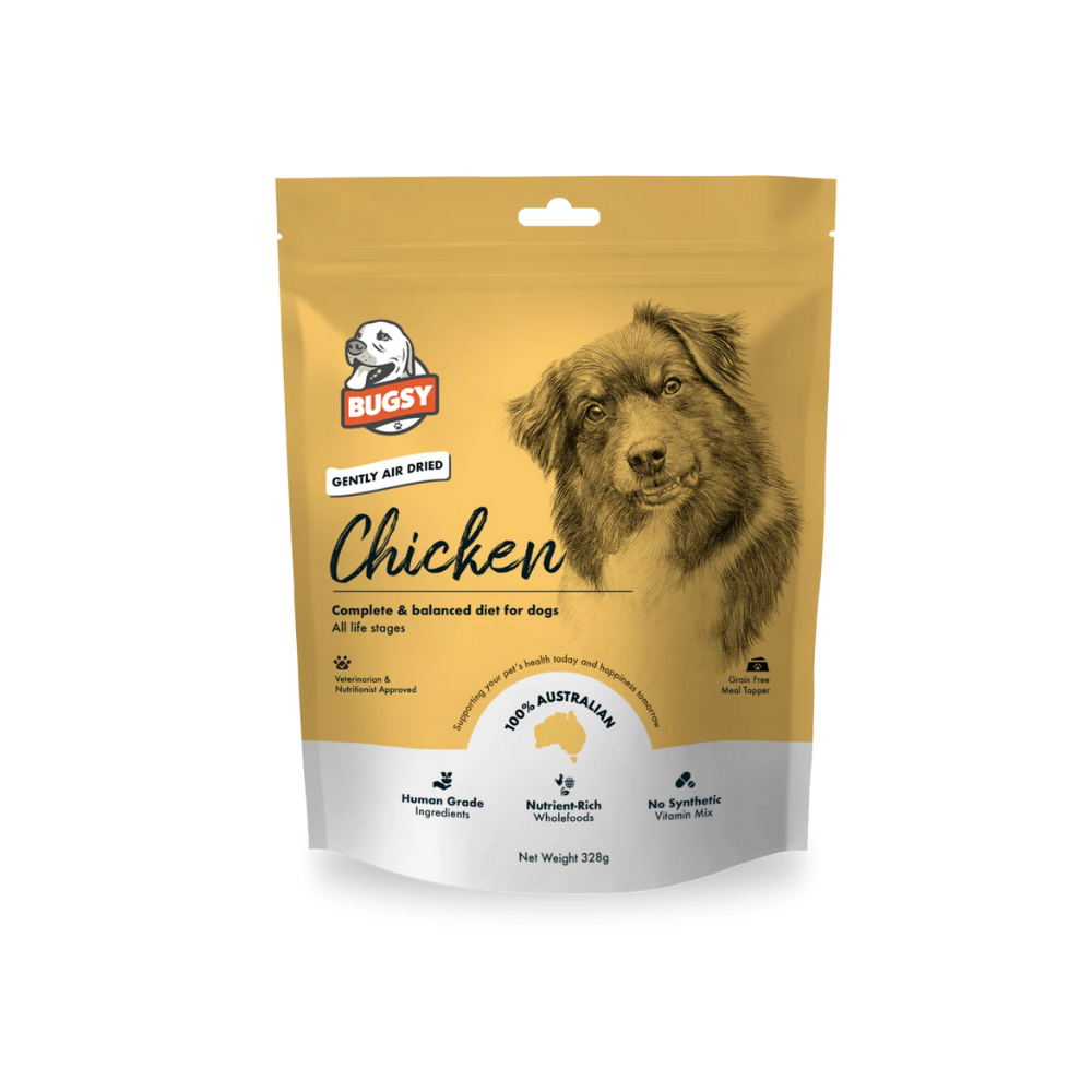 BUGSY Air Dried Raw Dog Food
