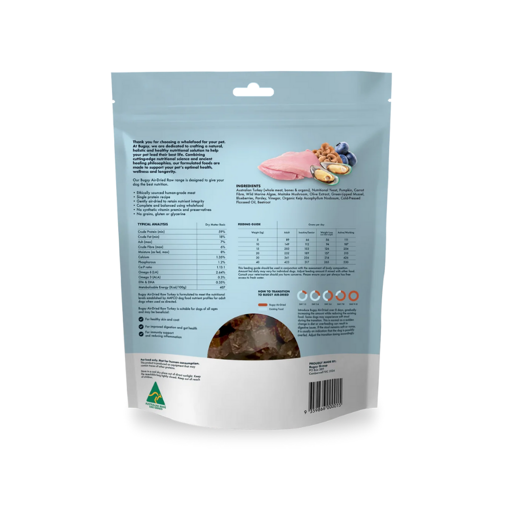 BUGSY Air Dried Raw Dog Food