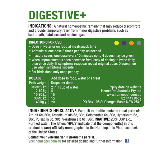 HomeoPet Digestive+