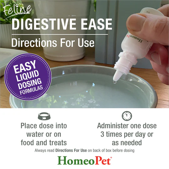 HomeoPet Feline Digestive Ease Upsets