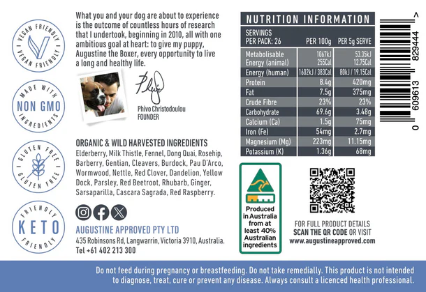Augustine Approved Faith's Cleanse & Detox