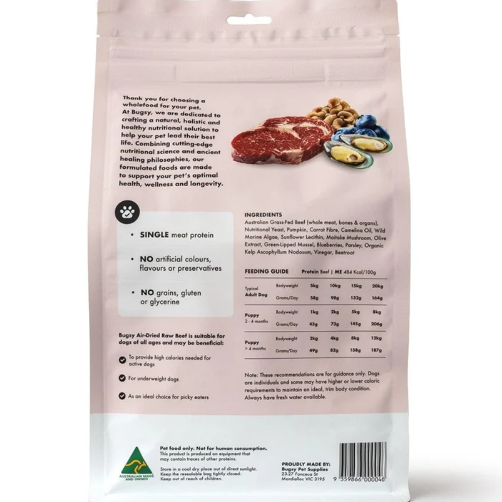 Bugsy's Air-Dried Raw Beef