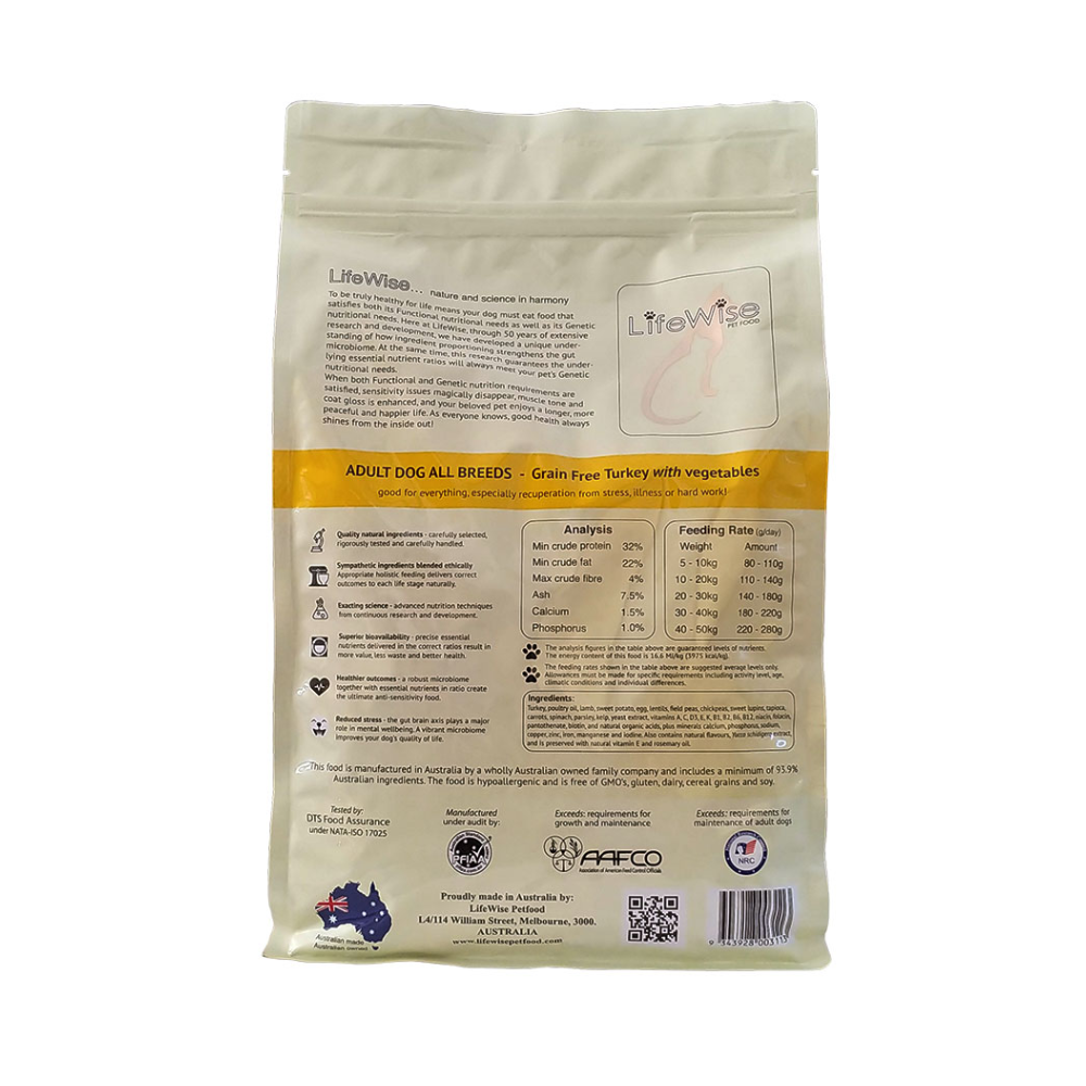 Lifewise Turkey Kibble