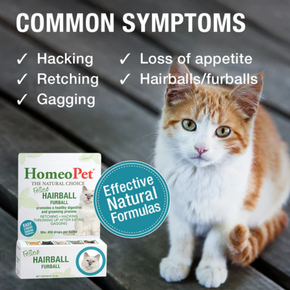 HomeoPet Feline Hairball Furball