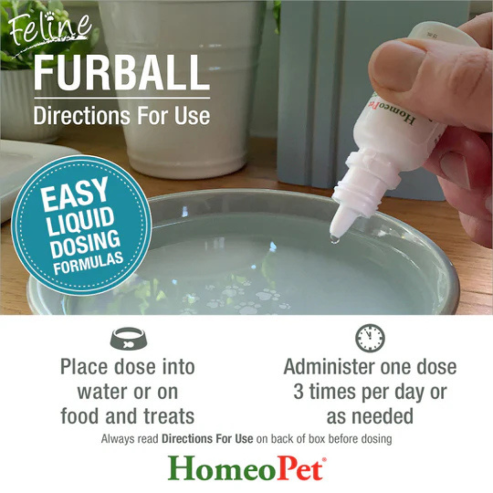 HomeoPet Feline Hairball Furball