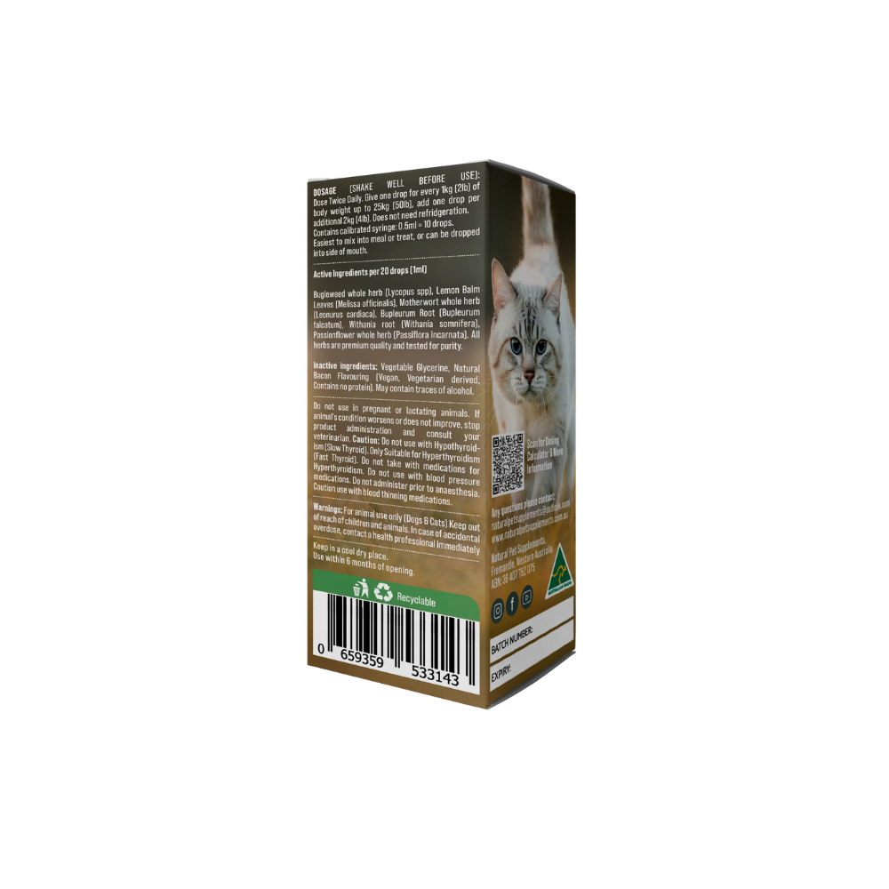 Natural Pet Supplements - Hyperthyroid Support