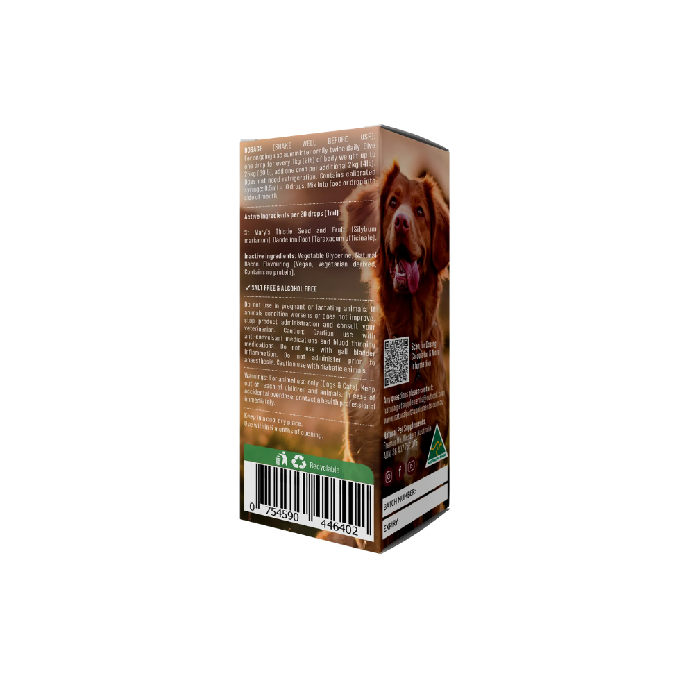 Natural Pet Supplements - Liver Support