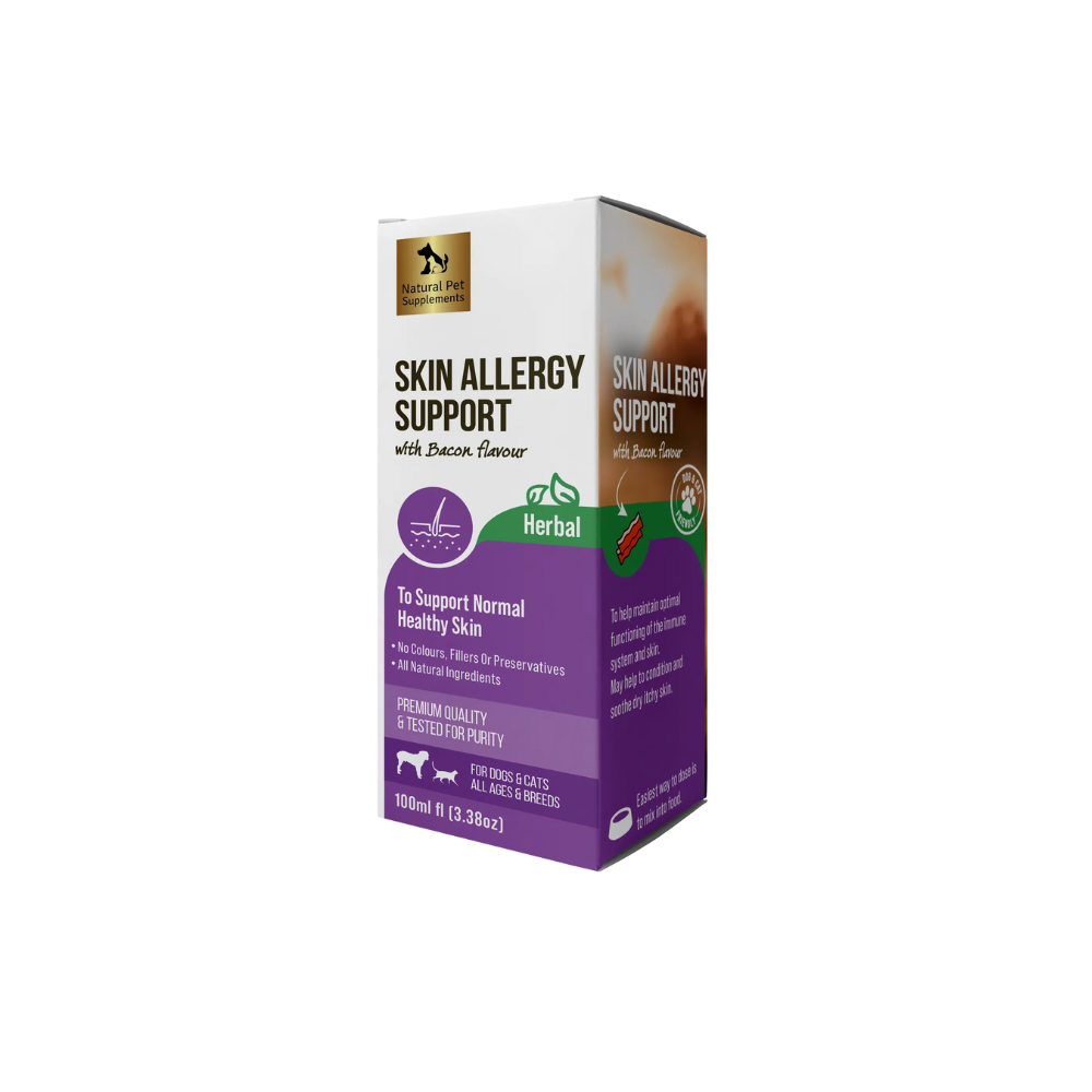 Natural Pet Supplements - Skin Allergy Support