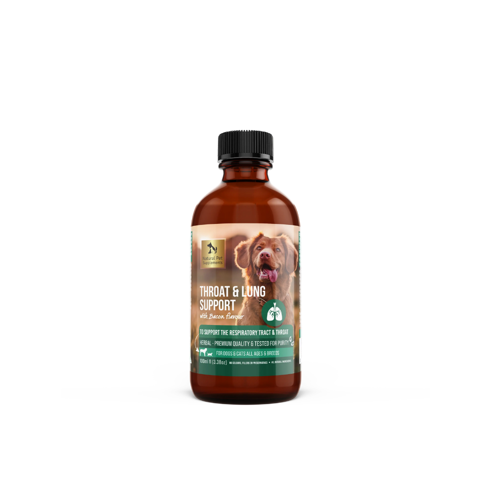 Natural Pet Supplements - Throat and Lung Support