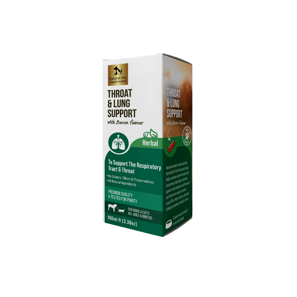 Natural Pet Supplements - Throat and Lung Support