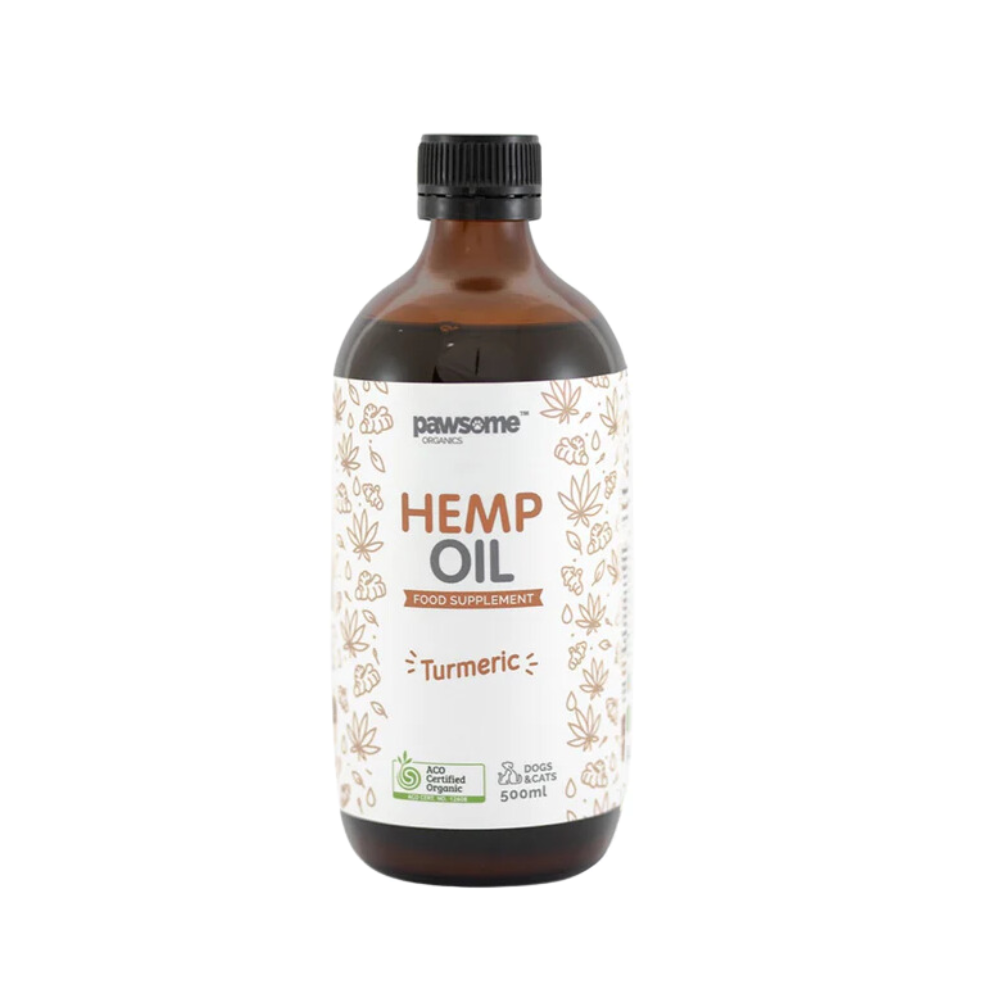 Pawsome Organics Hemp Oil and Turmeric