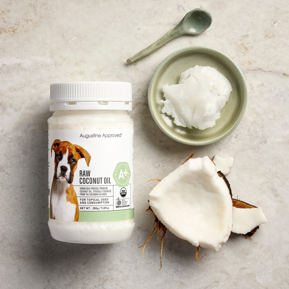 Augustine Approved Organic Raw Coconut Oil