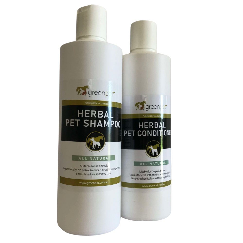 Greenpet Herbal Shampoo & Conditioner Pack