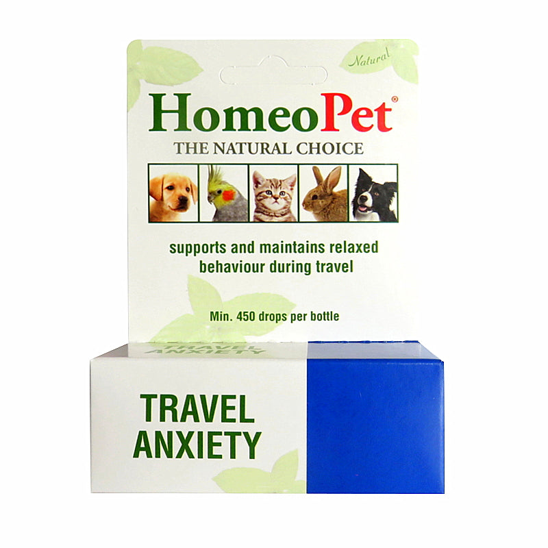 HomeoPet Travel Anxiety