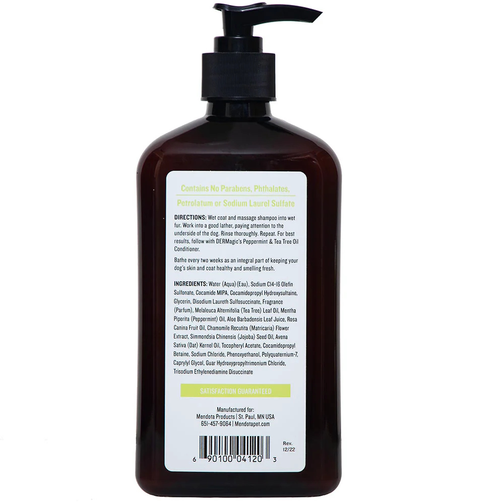 DERMagic Peppermint & Tea Tree Oil Shampoo