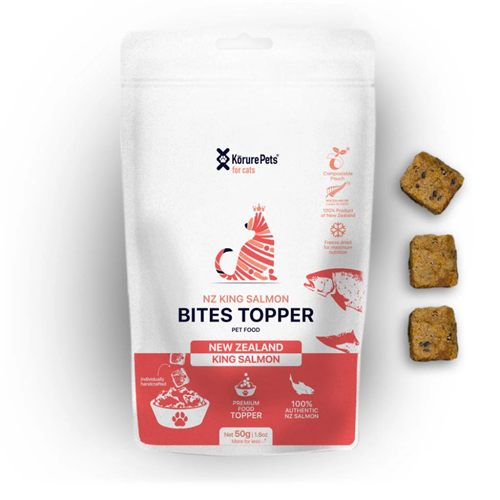 Korure Pets 100% King Salmon Bites Treat