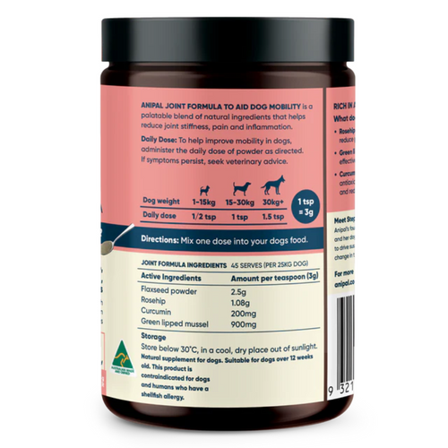 Anipal Joint Formula - Powder Meal Topper