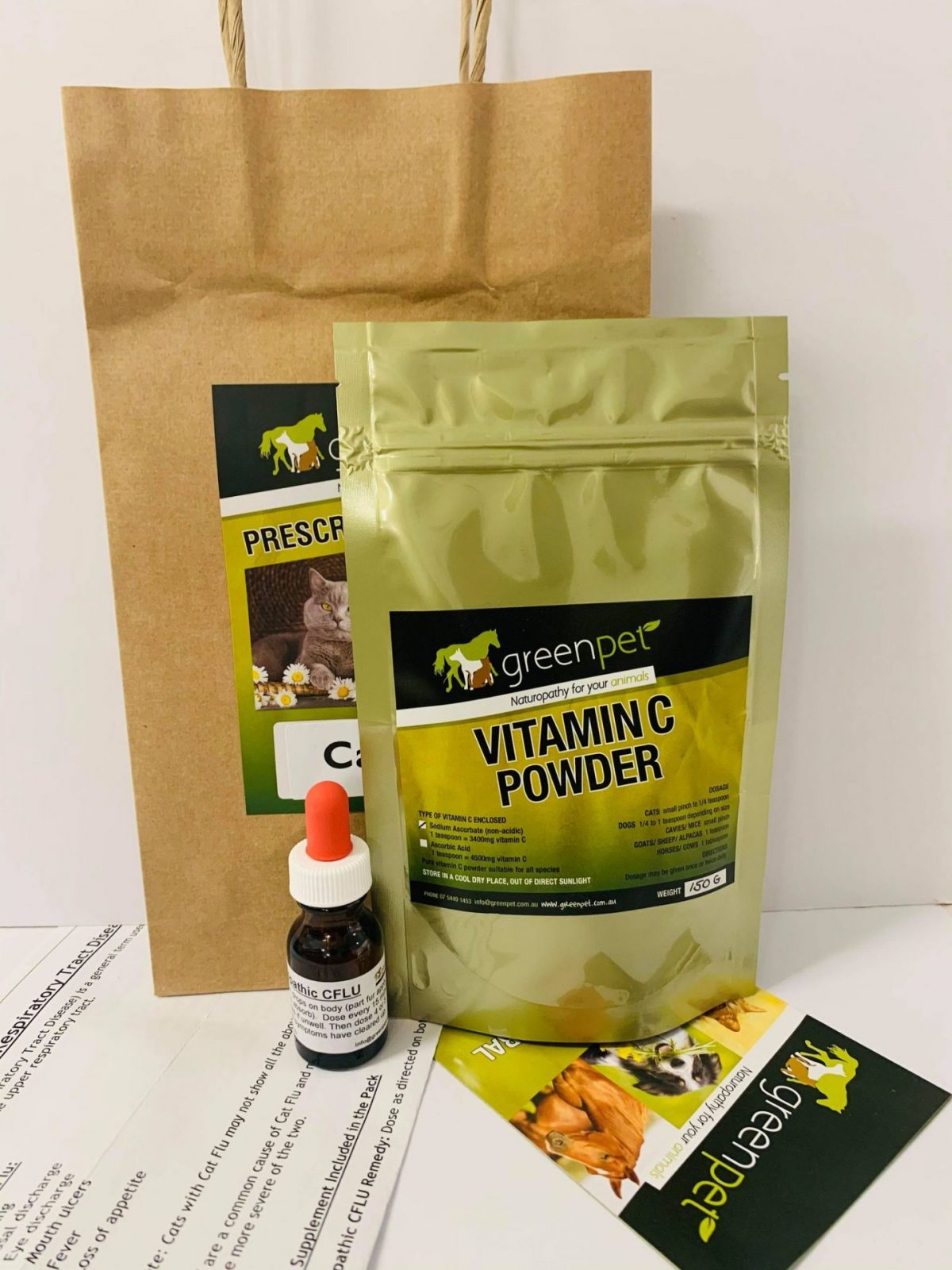 Cat Flu Support Prescription Pack Greenpet
