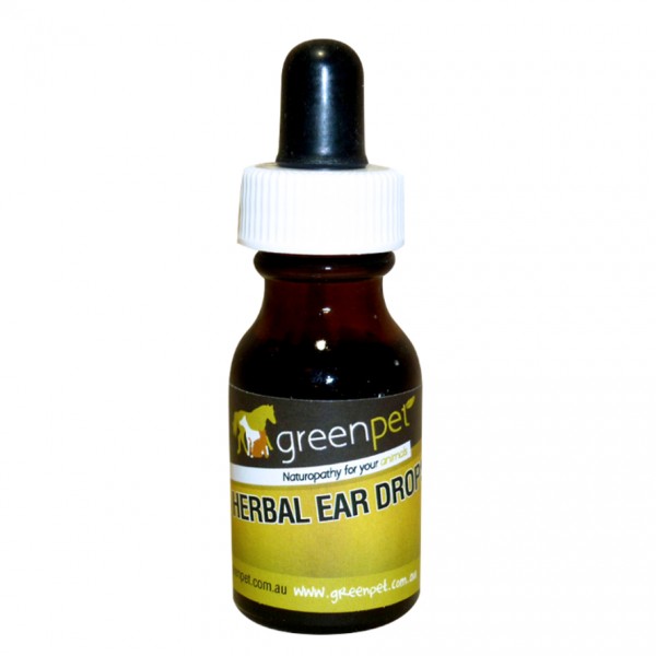 Greenpet Herbal Ear Drops 15ml Greenpet