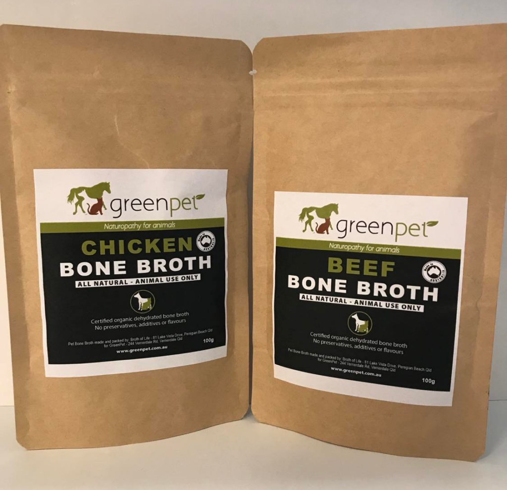 Organic Dehydrated Bone Broth 100g Greenpet