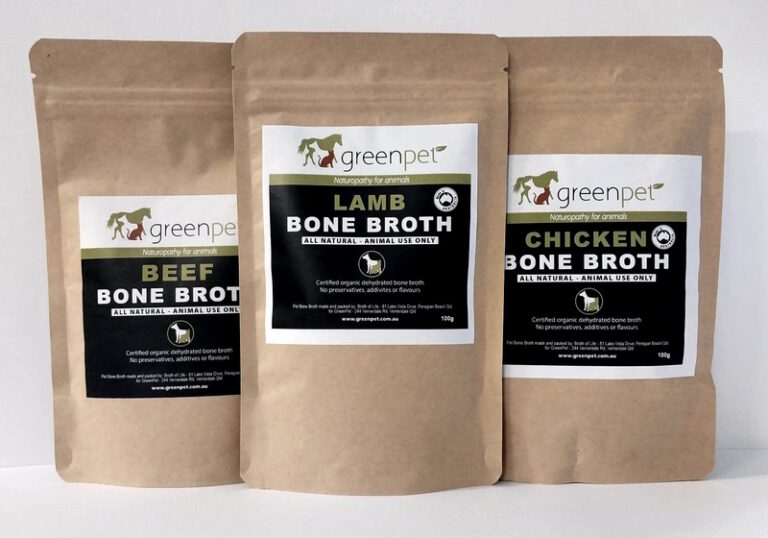Organic Dehydrated Bone Broth 100g Greenpet