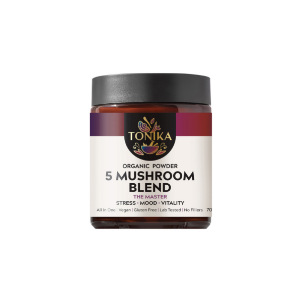 Tonika 100% Organic 5 Mushroom Blend