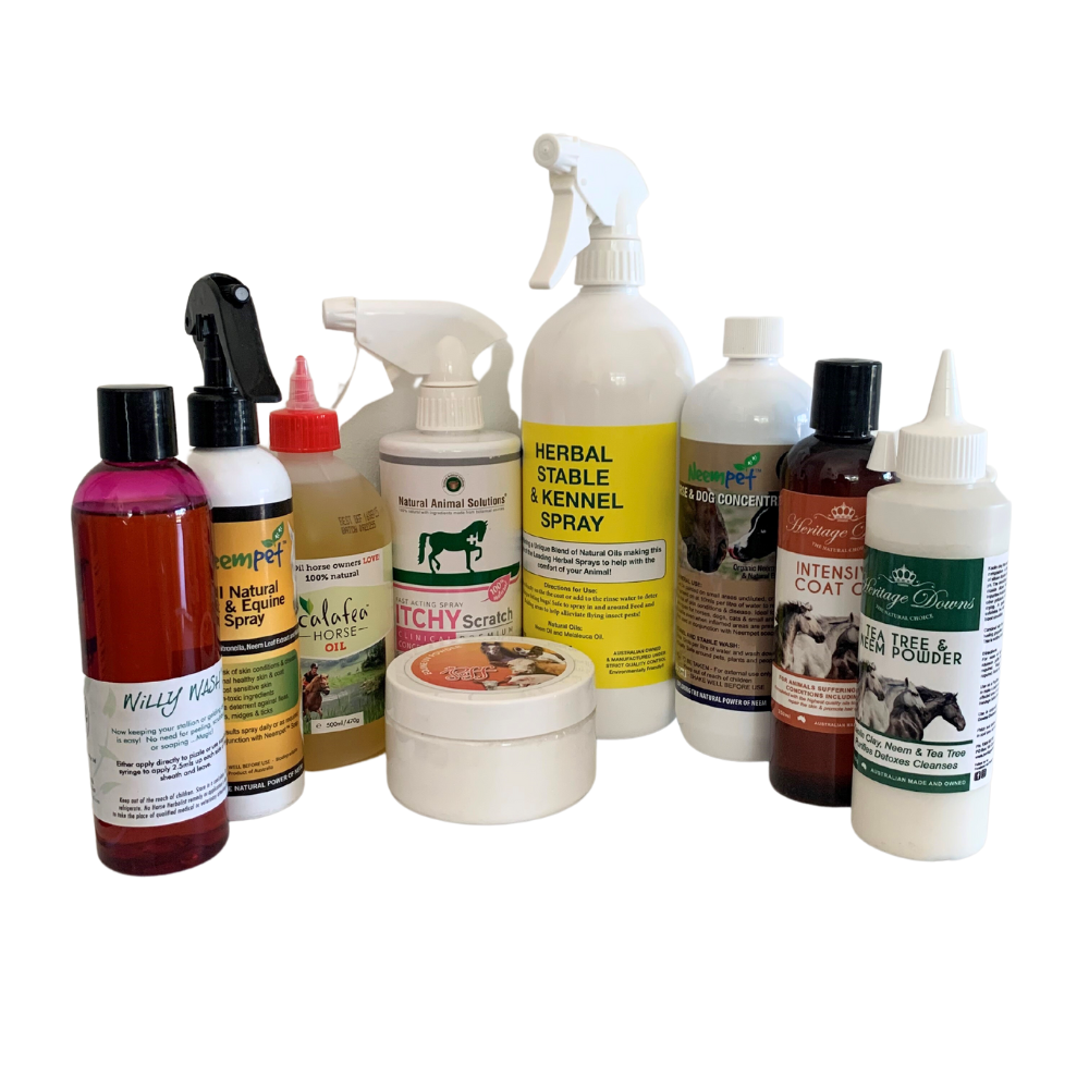 external sprays & oils equine