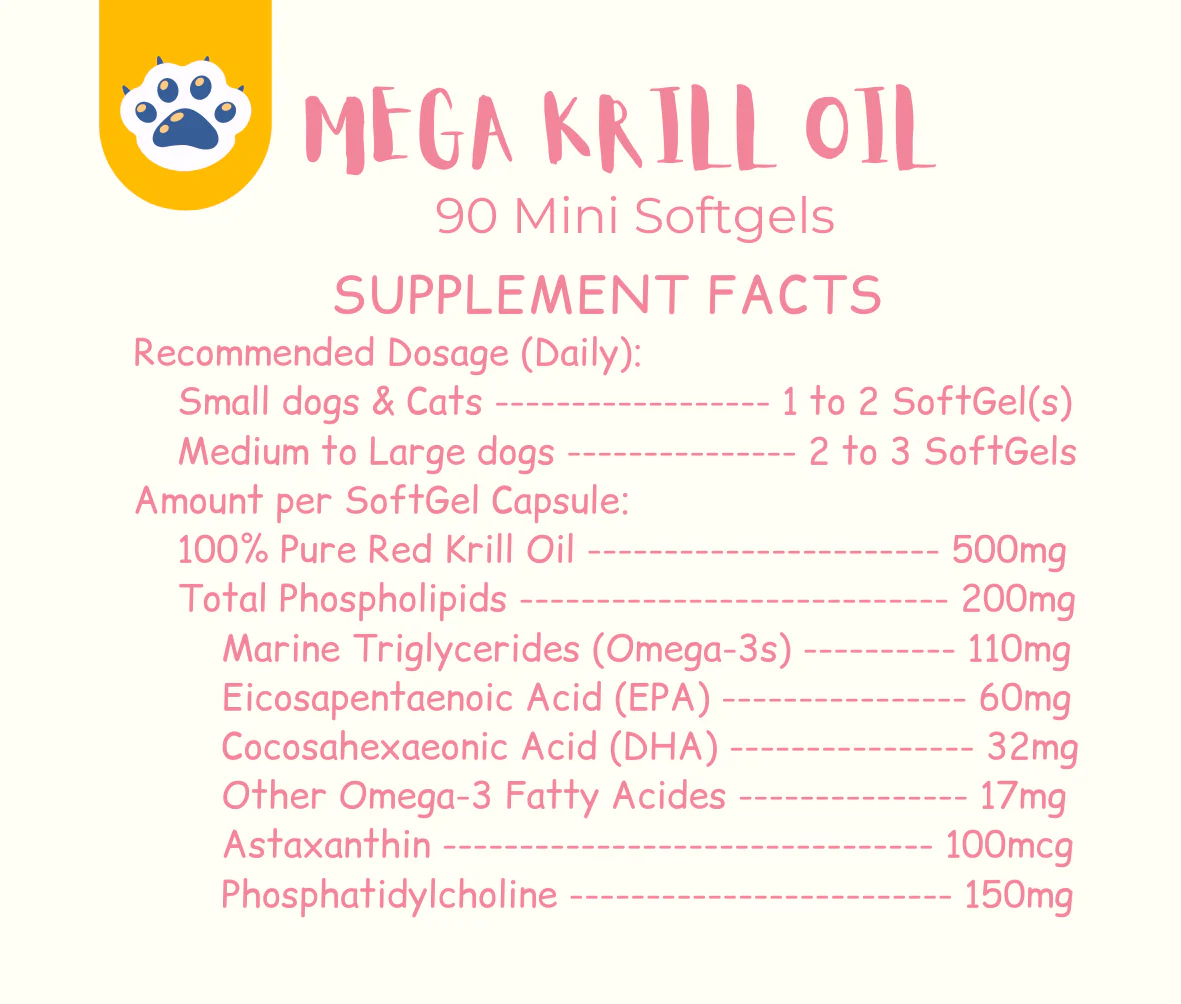 My Little Tails Krill Oil Capsules - Image 2