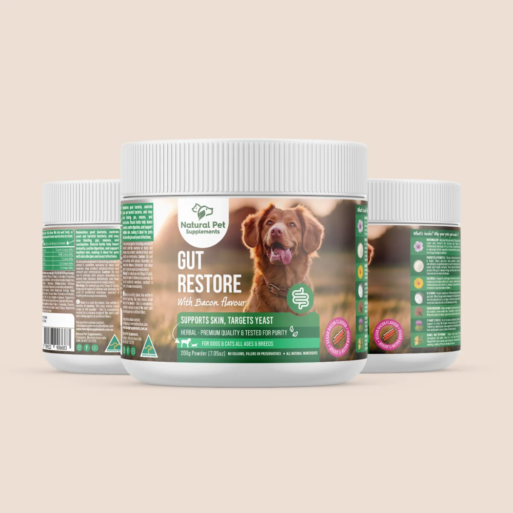 Natural Pet Supplements - Gut Restore - Image 2