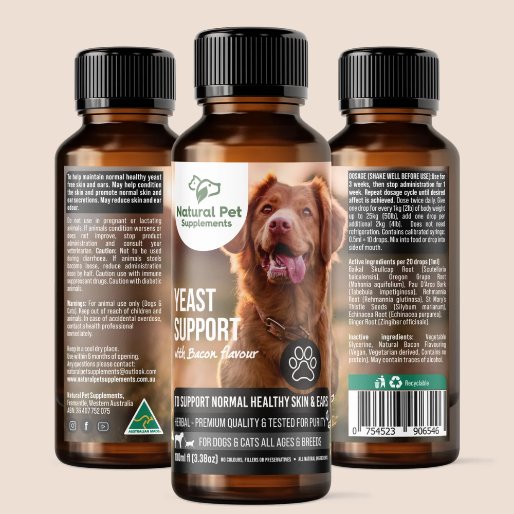 Natural Pet Supplements - Yeast Support - Image 4