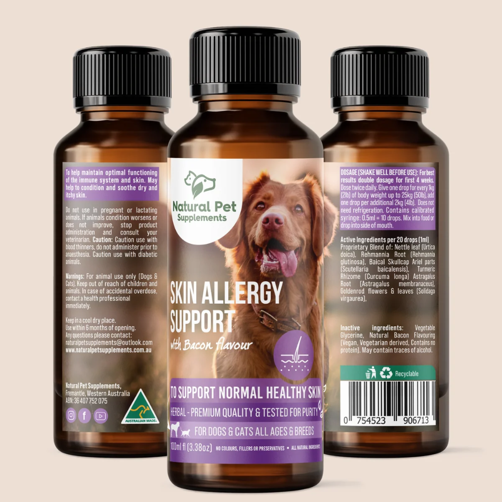 Natural Pet Supplements - Skin Allergy Support - Image 3