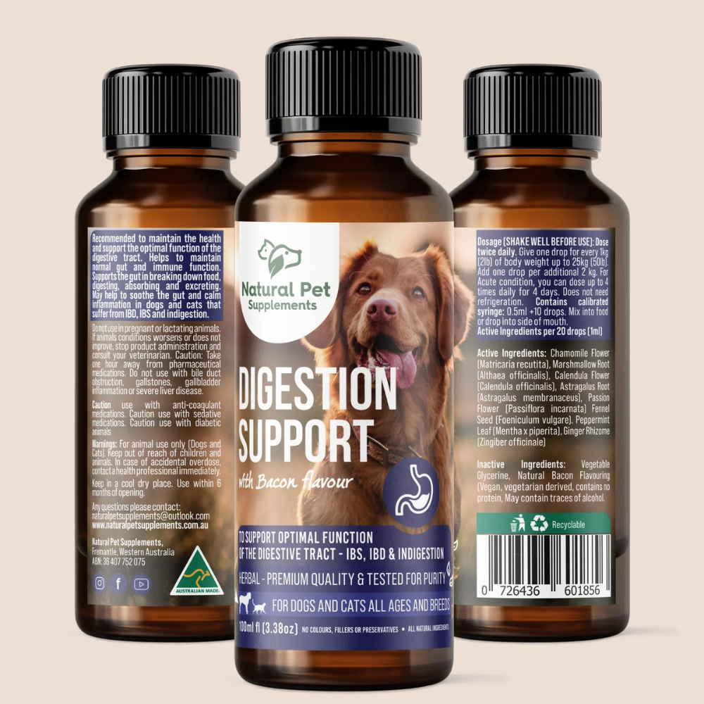 Natural Pet Supplements - Digestion Support - Image 2